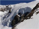 Monte Rosa Seraki pod Lyskammom